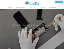 Tablet Screenshot of fonefix.com